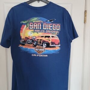 Harley-Davidson San Diego Blue T-Shirt